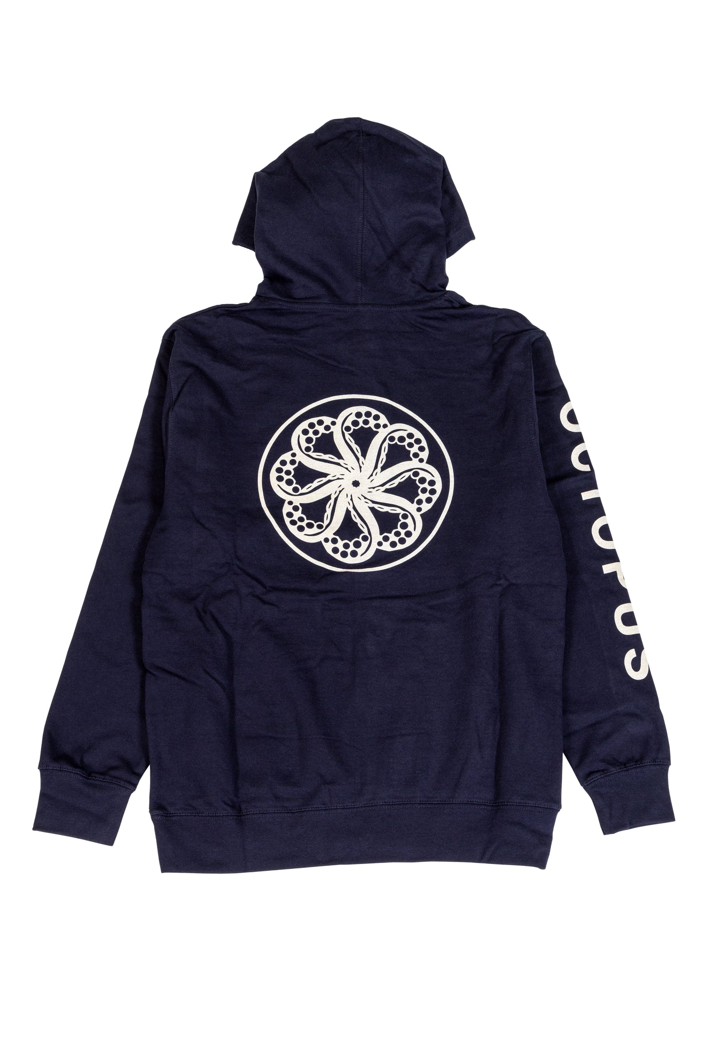 Octopus Massive Logo Hoodie - Dark Navy