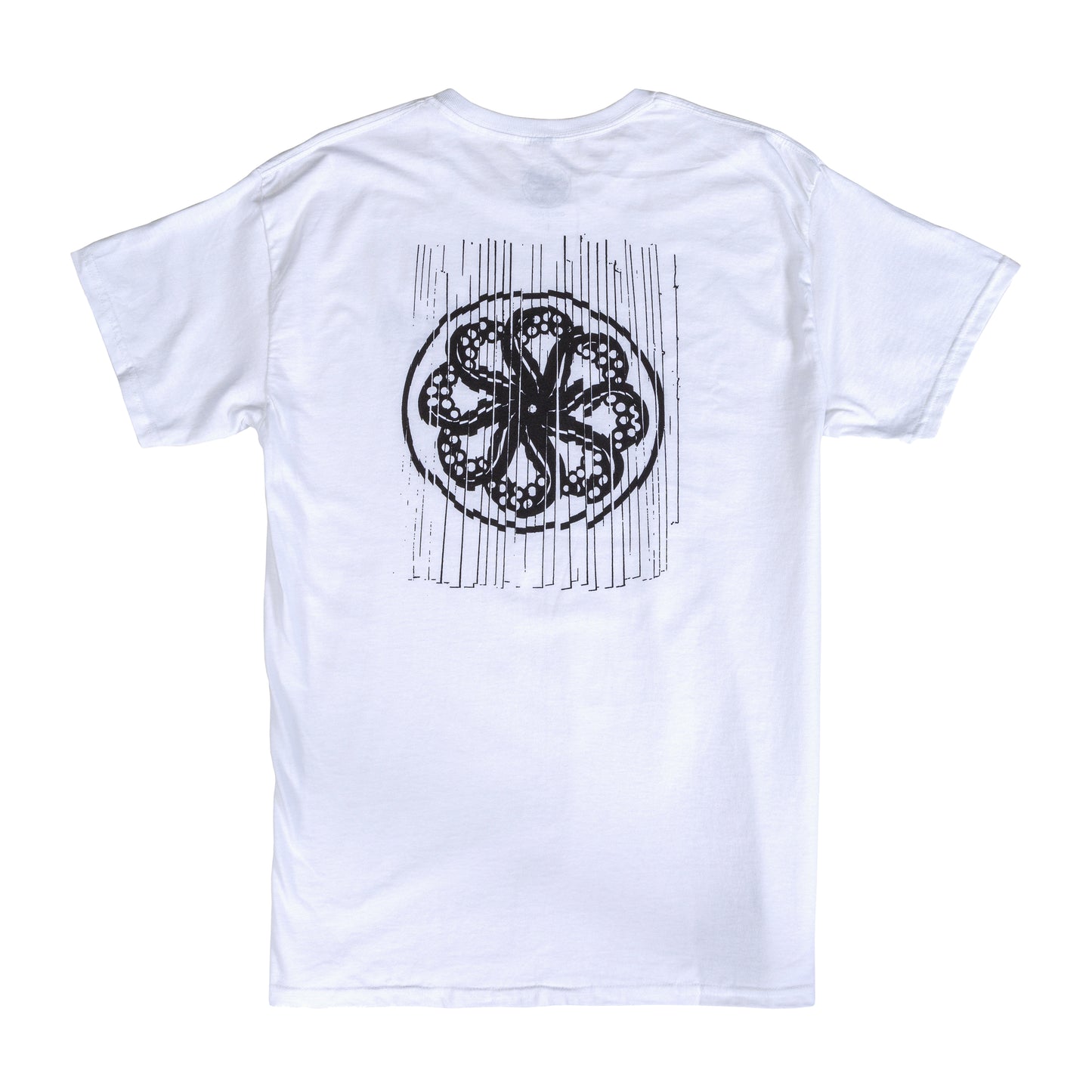 Octopus Shredded Tee - White