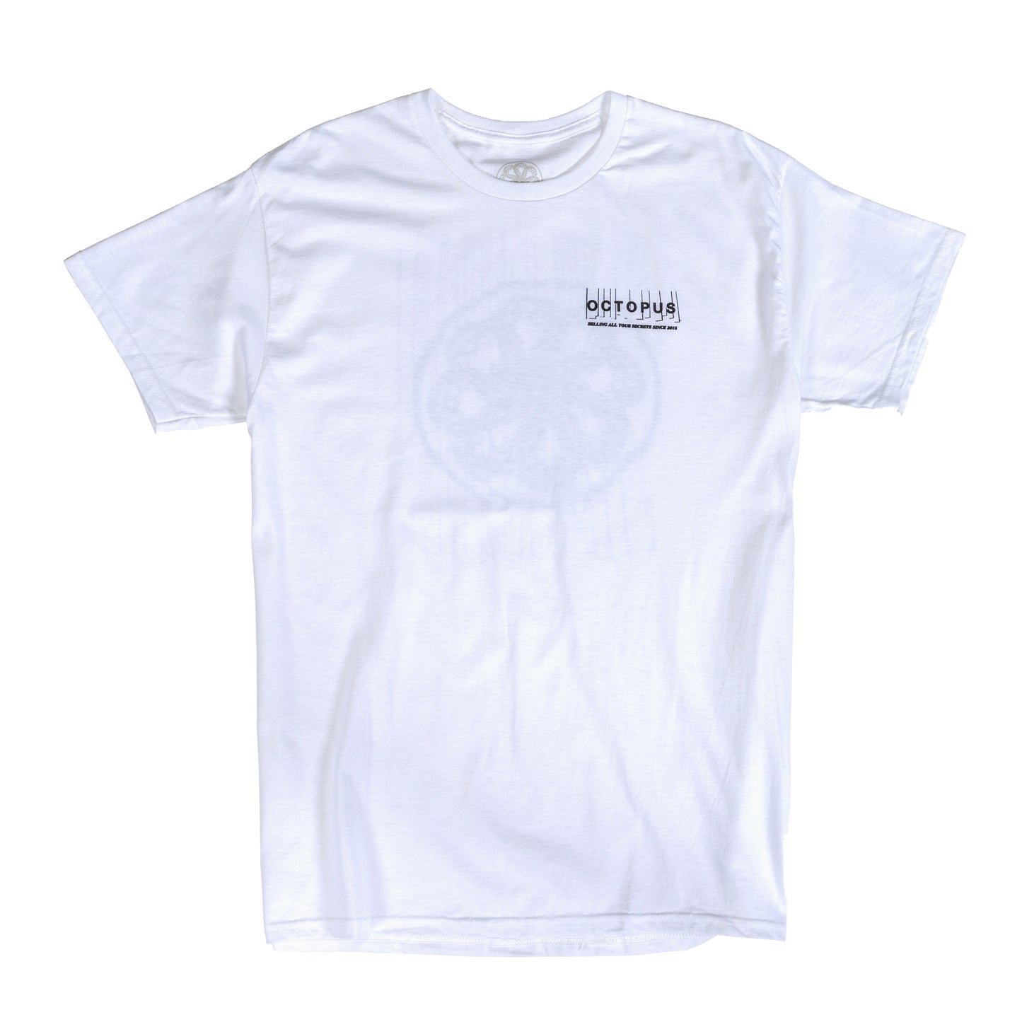 Octopus Shredded Tee - White