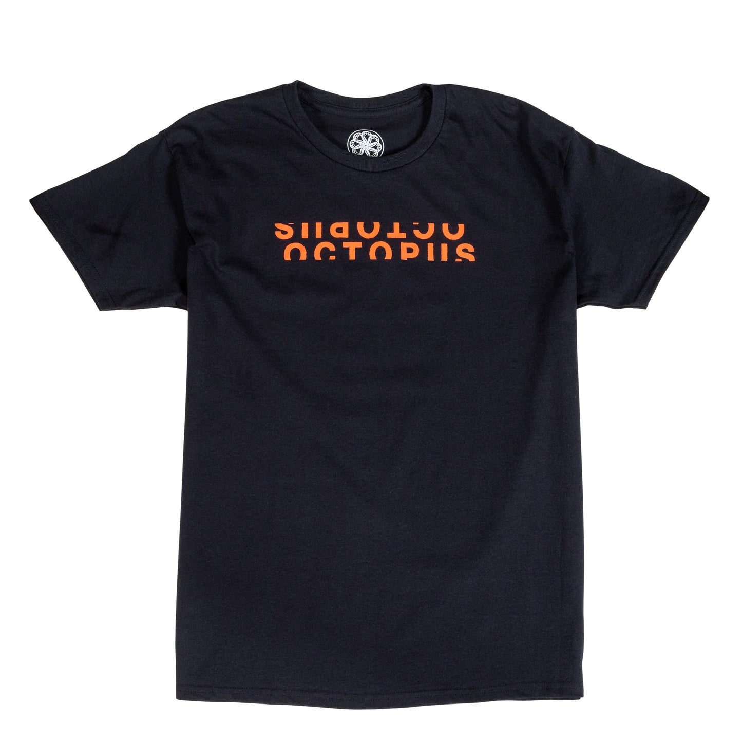 Octopus Split Tee - Black