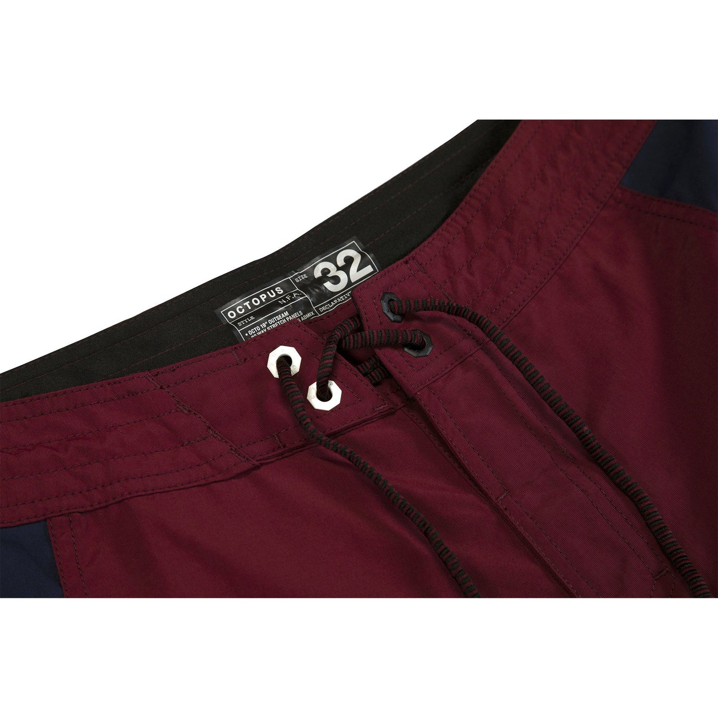 NFA 19" Boardshort Burgundy / Midnight