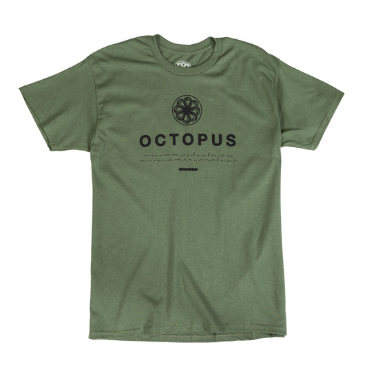 Octopus Lock Up Tee - Rifle Green