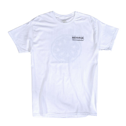 Octopus Shredded Tee - White