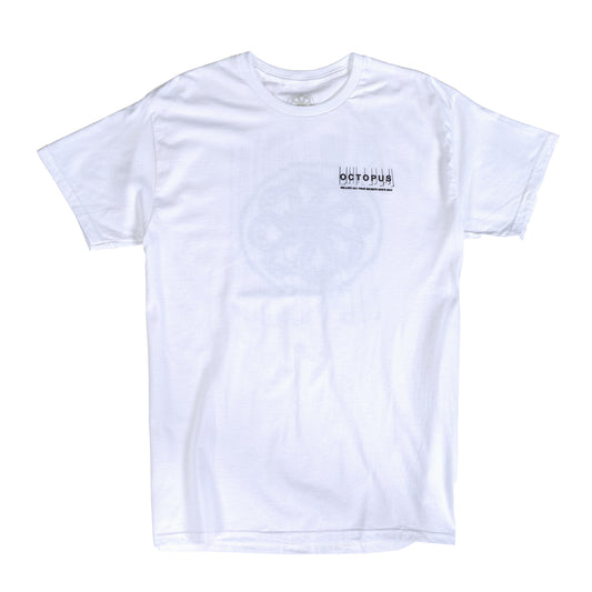 Octopus Shredded Tee - White