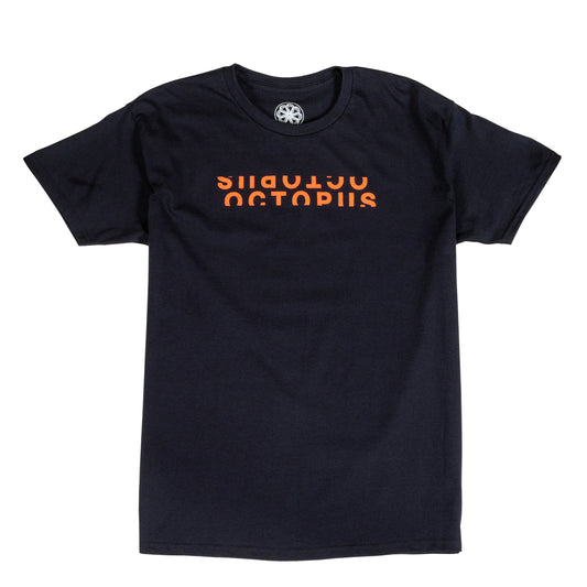 Octopus Split Tee - Black