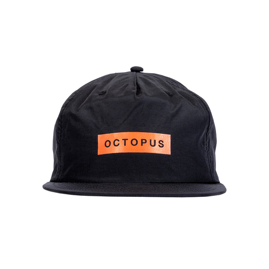 Tab Nylon Hat - Black