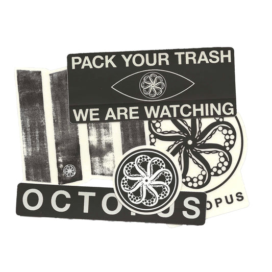 Octopus Assorted Sticker Pack
