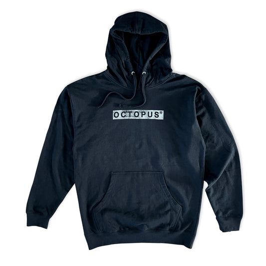 Octopus Cord Hoodie - Black | Octopus