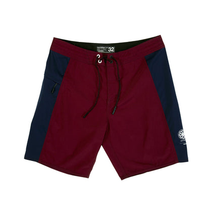 NFA 19" Boardshort Burgundy / Midnight