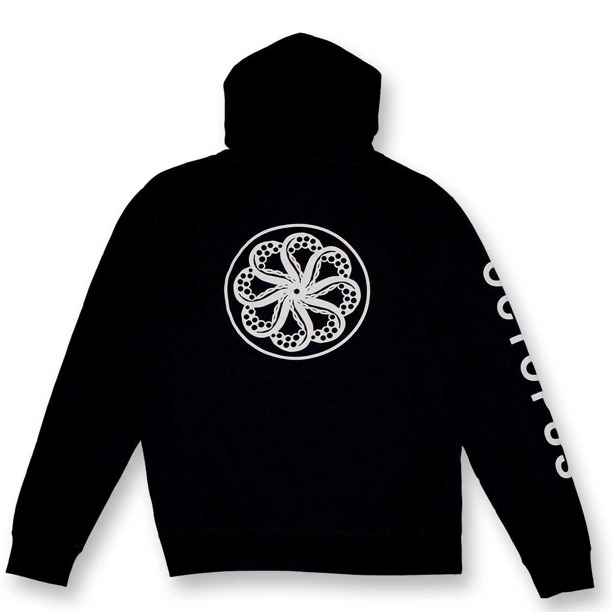 Octopus Massive Logo Hoodie - Black