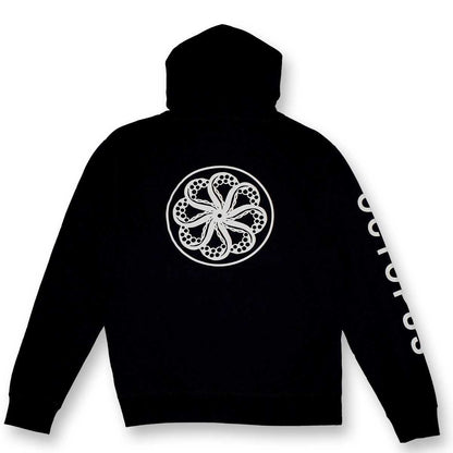 Octopus Massive Logo Hoodie - Black
