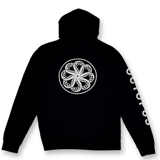 Octopus Massive Logo Hoodie - Black