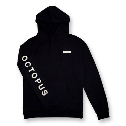 Octopus Massive Logo Hoodie - Black
