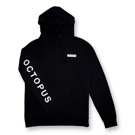 Octopus Massive Logo Hoodie - Black